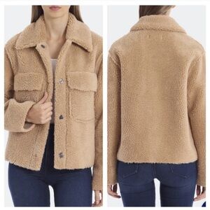 Dolce Cabo Faux Fur Sherpa Jacket Size L